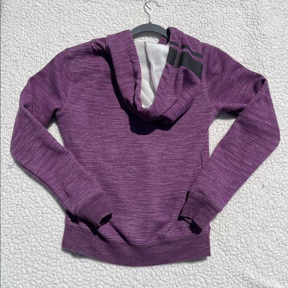 PINK Victoria's Secret Purple Zip Up Jacket Soft on Inside Woman's Size Small. - Picture 2 of 4